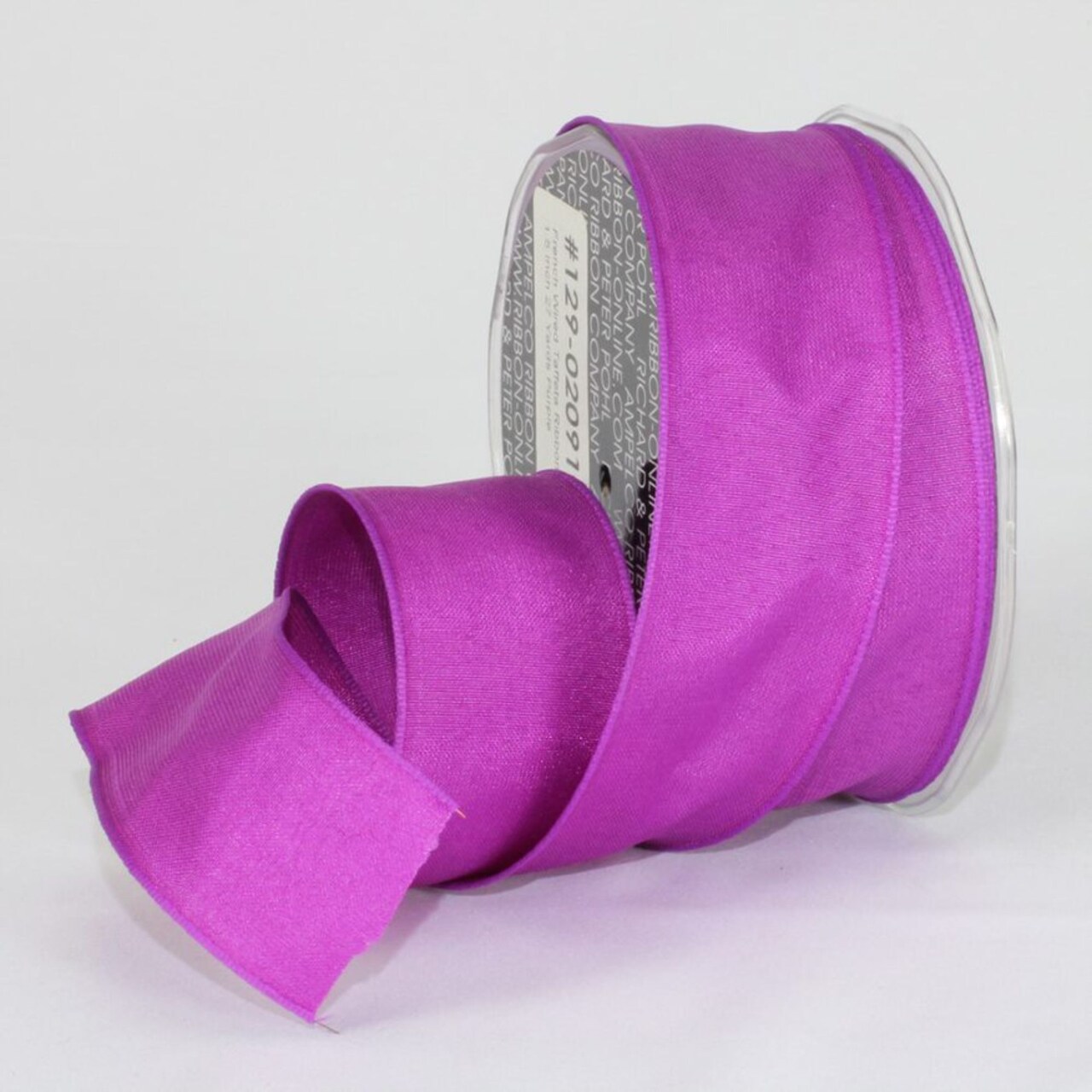 The Ribbon People Purple Solid Wired Craft Ribbon 1.5&#x22; x 27 Yards